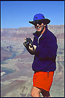 A photographer along the Escalante Route, Grand Canyon National Park, AZ.  (c) Rob Kleine.  GentlEye Imagery